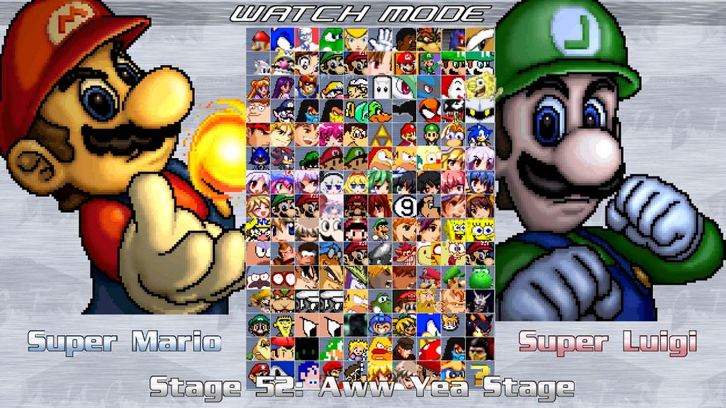 Super mario mugen characters download archive